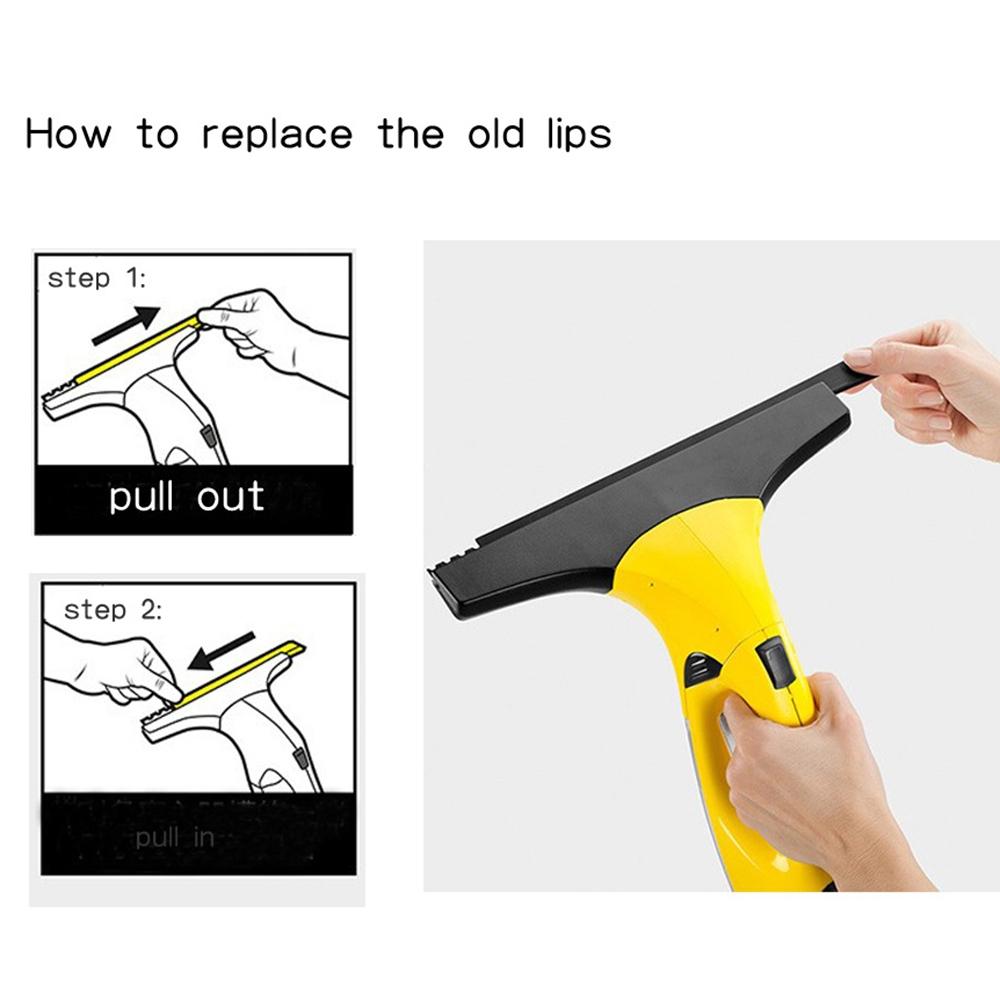 For Karcher WV1 Scraper 2.633-128.0 1.633.011 16330110 1.633-011.0 Rubber