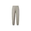 Men's Solo Swoosh Elastic Waistband Solid Color Bundle Feet Fleece Sports Pants/Trousers/Joggers Autumn Green DA0330-320