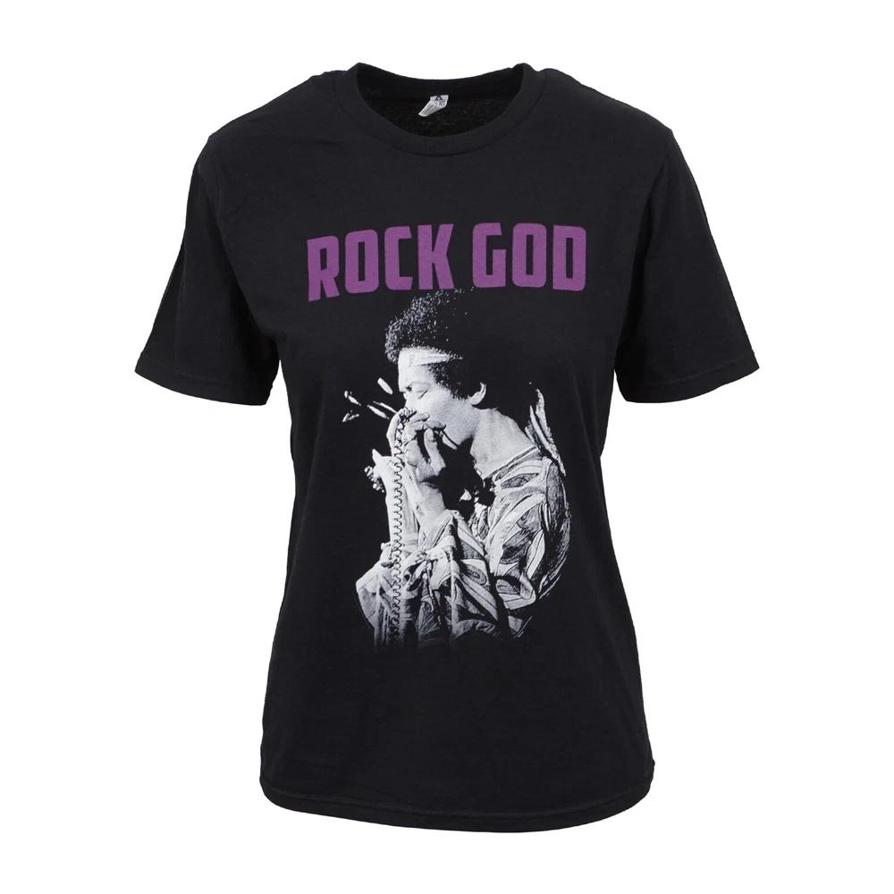 Jimi Hendrix Unisexs Rock God T Shirt S