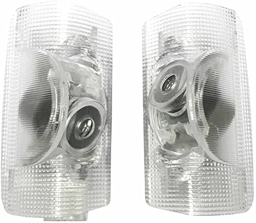 

XZFLQ LED Door Lamp Car End Lane Lamp Toyota Harry Asia 30 Series Door Lamp Projection Light 2 Pieces Outfit