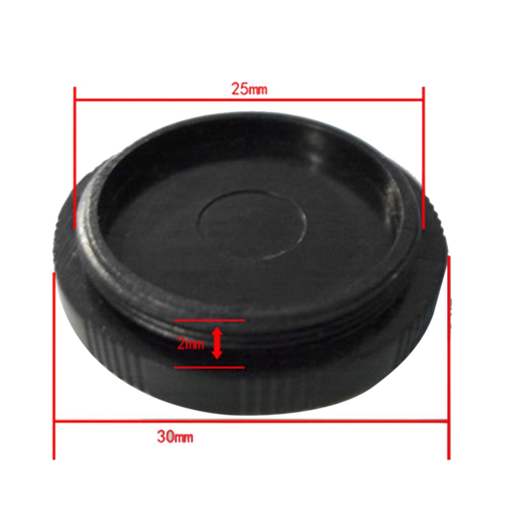 5 Pcs CCD Dust Cover Dust Caps CS Mount Interface Shading Cover for Movie Camera