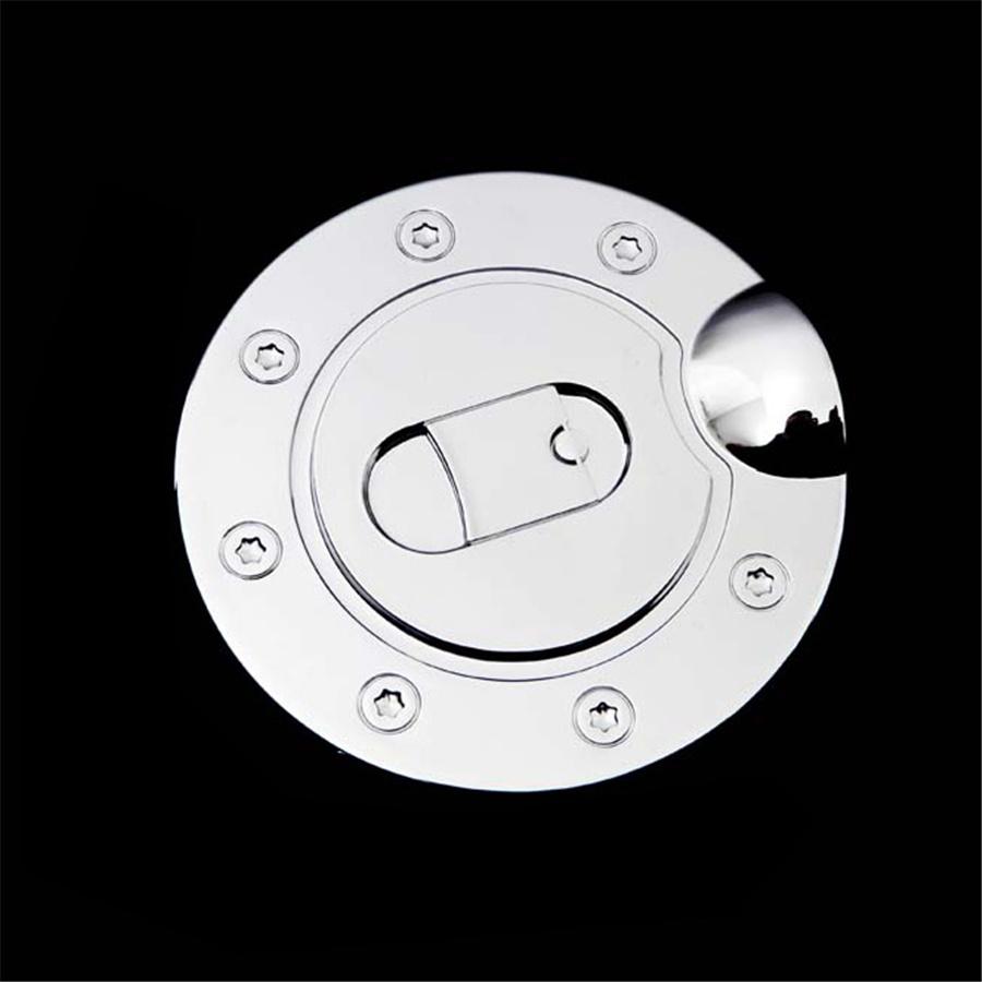 Chrome Plating Fuel Gas Tank Door Cover Cap ABS×1 For 2004-2008 Ford F150 Triple