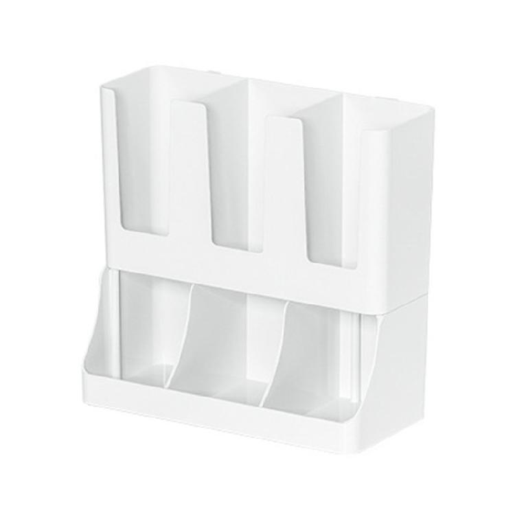 

Modern Cup Storage Solution Multilayer Shelf With Open Front Design For Family And Commercial Use белый