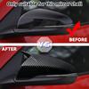 Auto-Rückspiegelabdeckung Gehäuse Kohlefaser/Glänzend Schwarz Seitenflügel Spiegelkappe Für Hyundai Veloster 2018-2025 Autozubehör