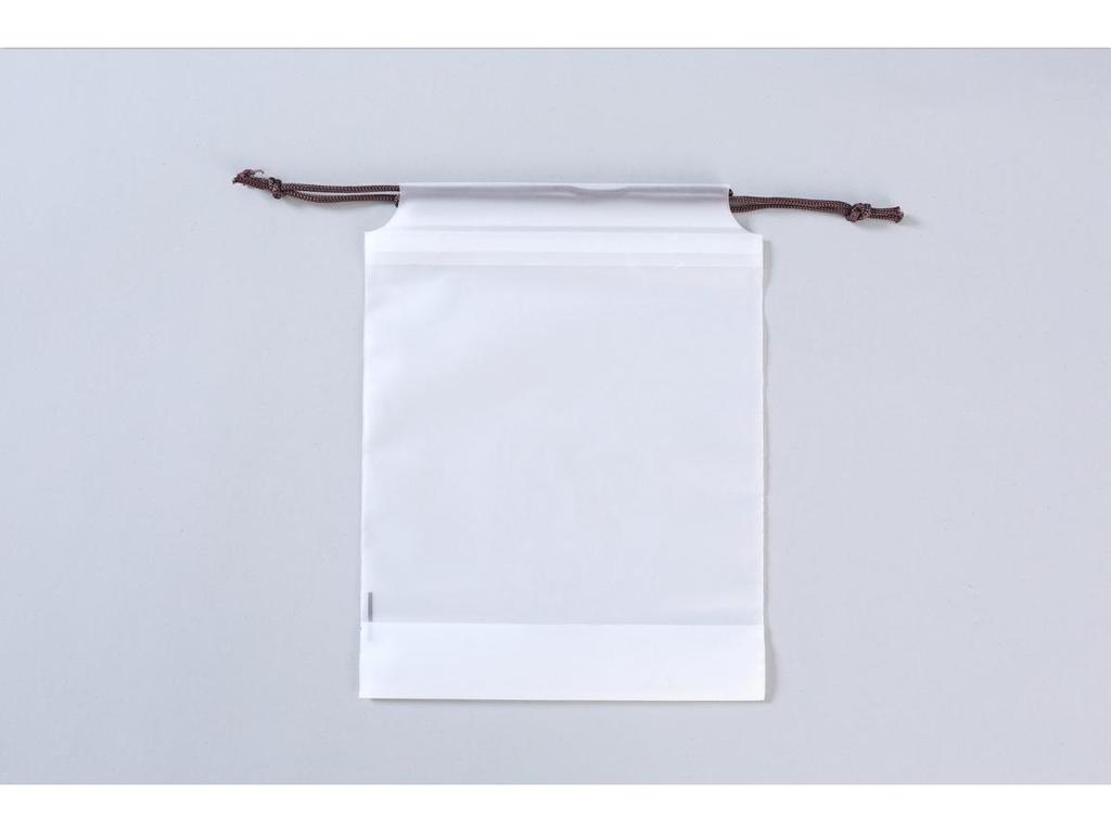 Matný zesílený stahovací sáček na oblečení, spodní prádlo, ponožky a boty