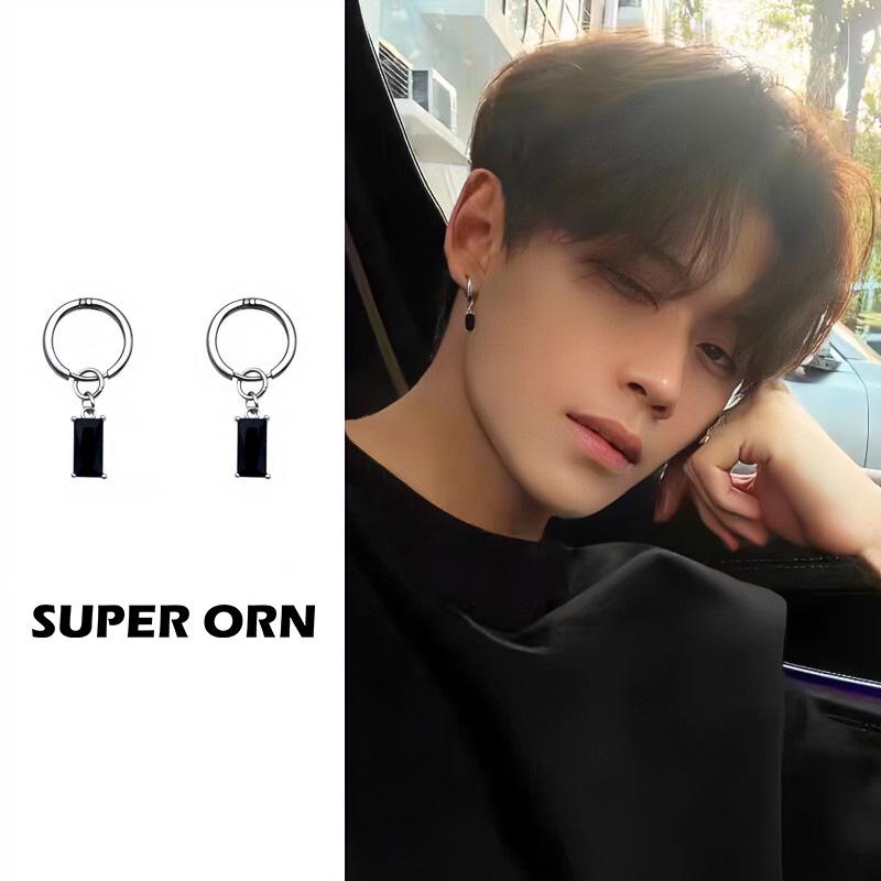 

Ретро-серьги высокого класса для мужчин без проколов: Нишевый дизайн и холодный стиль