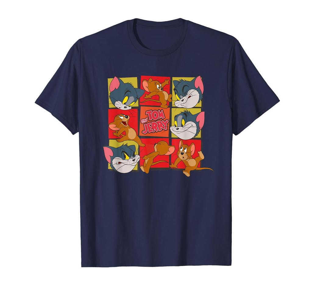 Tom and Jerry Square T-Shirt