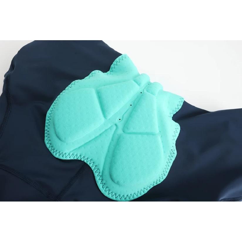 Calças de Ciclismo 3/4 Verão Anti-UV Alta Qualidade Almofada de Gel Calças Bib de Bicicleta 3/4 Preto Sólido/Verde Militar/Azul Marinho Primavera Calças de Ciclismo Knicker