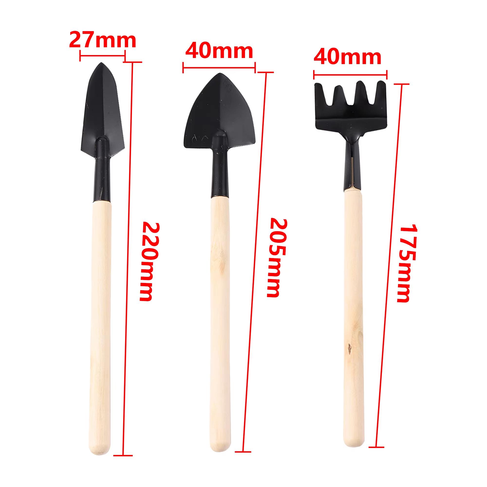 

3Pcs/Pack Mini Garden Shovel Gardening Hand Gadgets Succulent Bonsai Potted Planting Transplanting Weeding Cultivating Tool