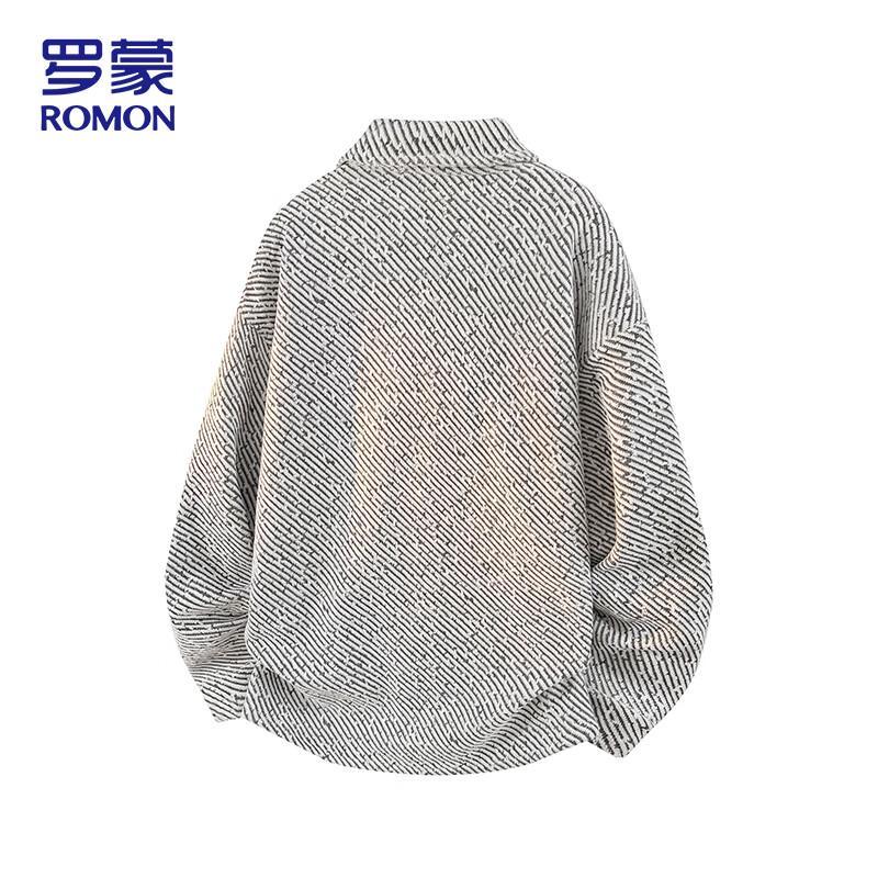 ROMON Men's Casual Bomber Jacket