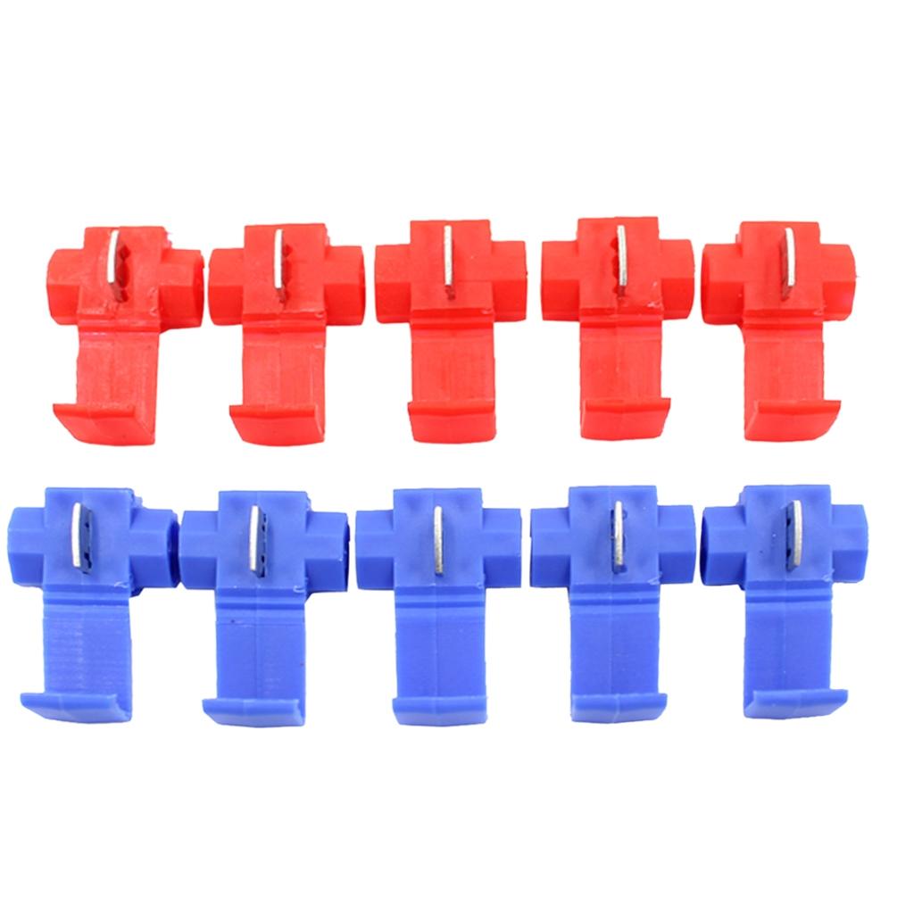 10x Scotch Lock Wire Connectors Quick Splice Terminals Crimp Electrical