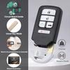 Smart Key Fob Keyless Entry Replacement Remote Key for Honda Accord 2018    (FCC ID:CWTWB1G0090 P/N:72147-TVA-A01) 5 Buttons