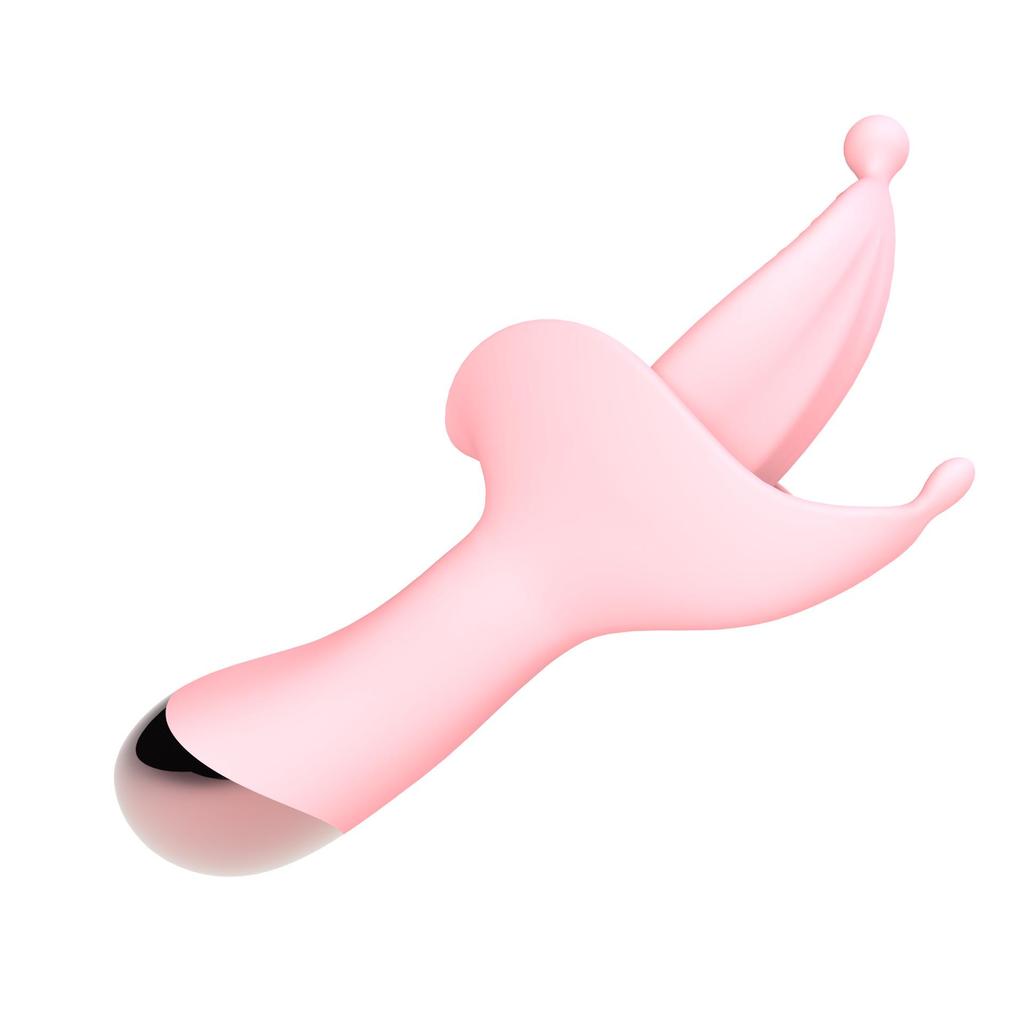 YEQU Silicone Heated Vibrating Tongue Massager for Women