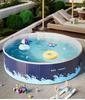 PVC Folding Pet Swimming Pool: Dog & Cat Bath and Play Pool