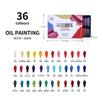 Paul Rubens Soft Oil Pastel Set 24/36/60/72 Vibrant Colors Creamy Texture Bullet Heads For Artists, Painting, Drawing, Beginners