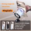 Capa Magnética Fosca de Luxo Para iPhone 16 15 11 12 13 14 Pro Max Proteção Completa da Lente Estrutura de Silicone Tampa Traseira Fosca