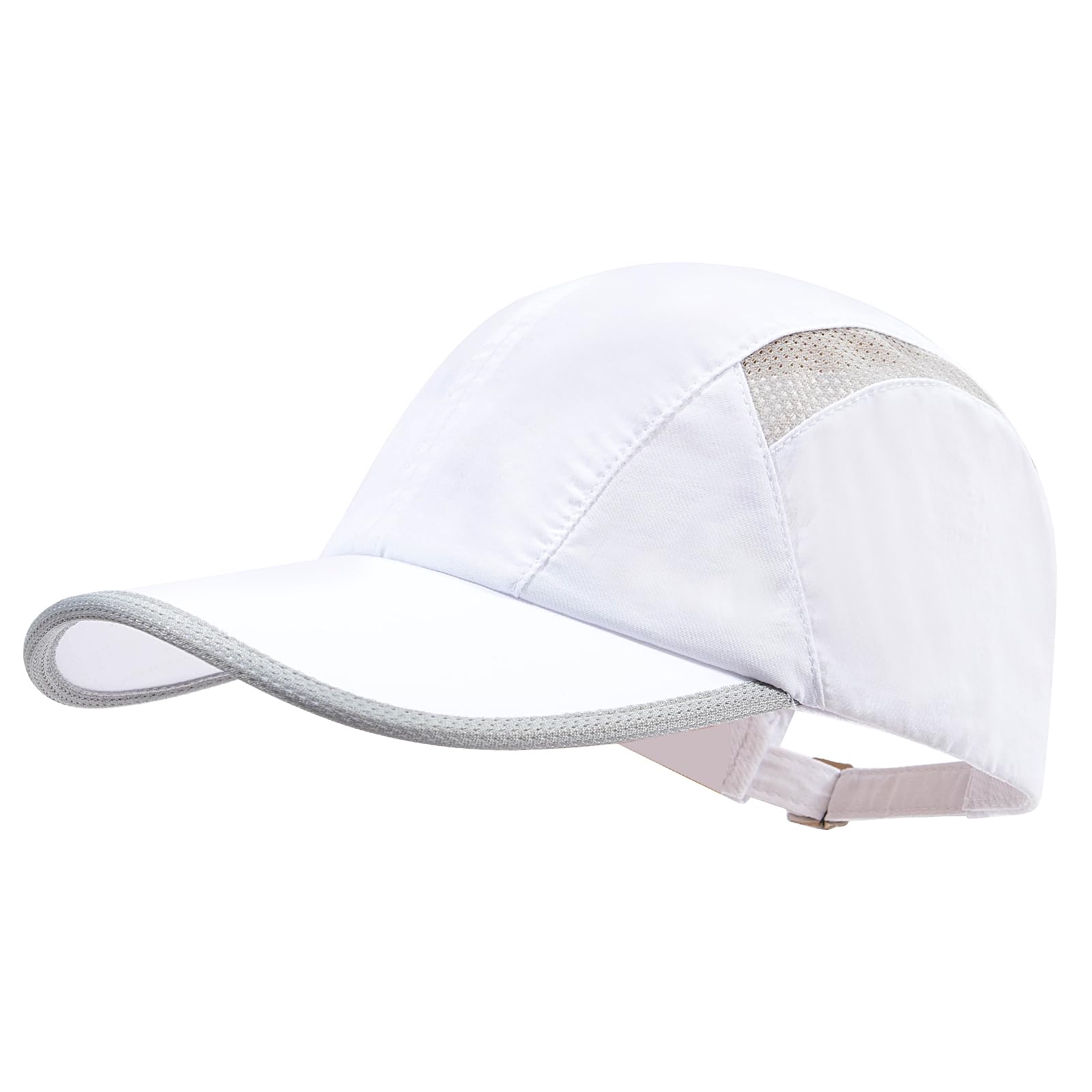 

Croogo Mesh Hat for and Summer and Thin Men s Ultra-Lightweight Running, Tennis, Golf, Sports, Quick-Drying, (G-DCP2401-White)