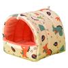 Small Animal Hammock House Hanging Tree Bed Cage Accessories Hamsters Plush Hideout Bedding Bed for Chipmunks Ferrets