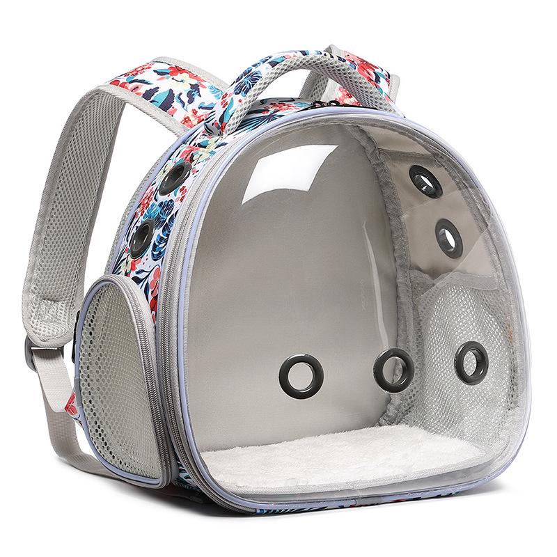

Portable Small Pet Backpack for Hamsters, Parrots, Hedgehogs, and Guinea Pigs