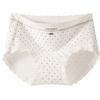 Ladies Spring New Cotton Antibacterial Extension Crotch Triangle Briefs