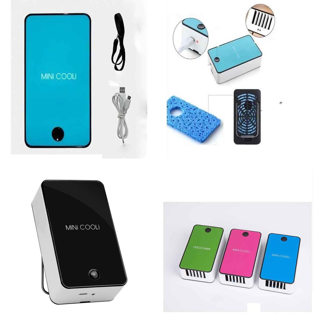 New Mini Portable Handheld Table Air Conditioner Cooler With Timeless Design Usb Rechargeable