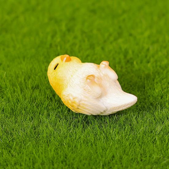3Pcs Miniature Parrot Figurines Desktop Ornament Adorable Resin Bird Decor for Fairy Gardens & Terrariums