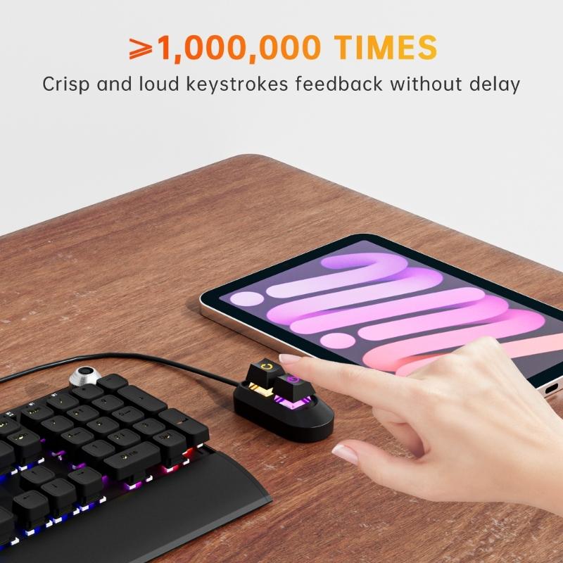 Universal Desktop Computer External Power Control Button With Splitter Cable And Adapter For Easy PC Setups