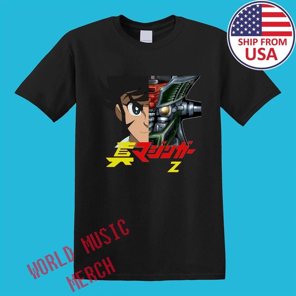 SHIN MAZINGER Z Men s Black Grey Size S-5XL L