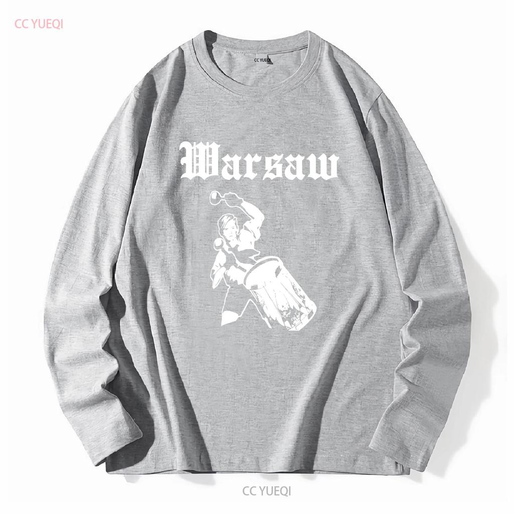 Vintage 2000s Joy Division Varšava Tričko M Goth Rock Ian Curtis Bauhaus Punk dlouhý nebo krátký rukáv vintage Vypraná pánské
