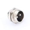 Panel Metal Wire Connector GX16 Metal Socket Connector 1set GX16 2Pins Screw Type Electrical Aviation Plug Socket Connector New