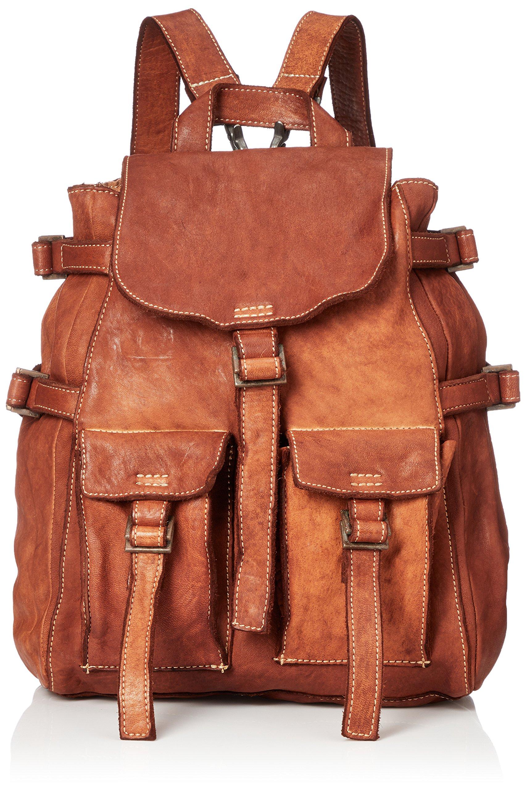 

Backpack town and business Folo Horse leather bag Camel [Real Mind] (for use)