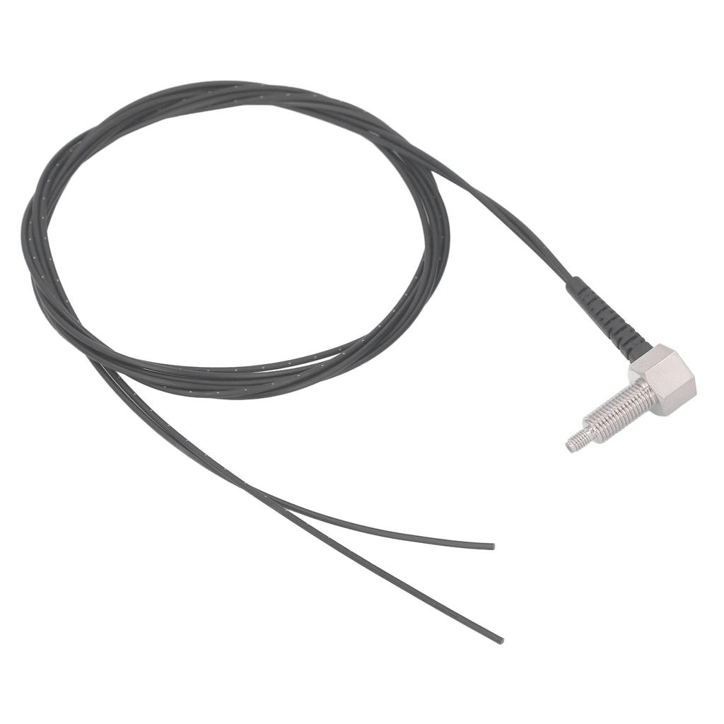 Fiber Optic Sensor Optical Reflective Probe Cable Electronic Component 0‑830mm Detection M6 Thread
