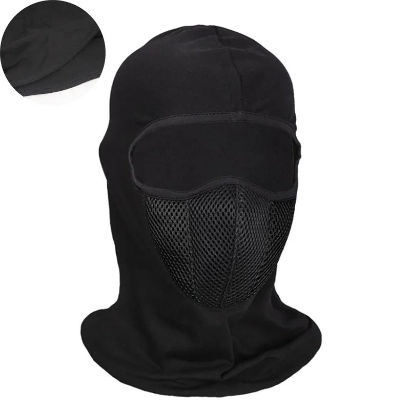 Breathable Motorcycle Balaclava - Full Face Mask for Cycling/Motocross Riding (Neck & Face Protection)