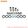 For SUZUKI DRZ400 DRZ400E RM125 RM250 Motorcycle Triangle Lever Linkage ARM Oil Seal Bushing Bearing Shock Maintenance Kit Parts