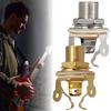 2Pcs 1/4 Inch 6.35Mm Guitar Mono Jack Socket Electric Guitar Mono Jack Mono Output Jack Guitar Accessories