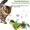 Self-Playing Cat Toy: Automatic Hanging Bird With Catnip & Chirping Sound, Mental Stimulation Teaser For Kittens Exercise