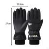 Winter Gloves Lined Warm Mittens Ski for Motorcycling Outdoor Sports Skating