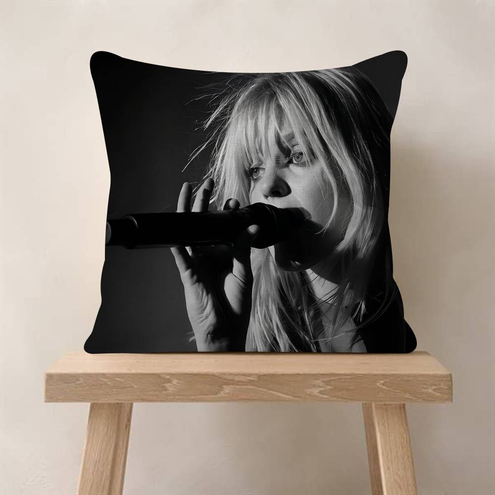 Pop Singer AActor Renee Rapp Cool Personalized Pillow Cover Kids Bedroom Wild Party Decor Pillowcase Kid Birthday Shower Gift