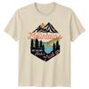 The Mountains Are Calling And I Must Go TShirt Vintage Retro Nature