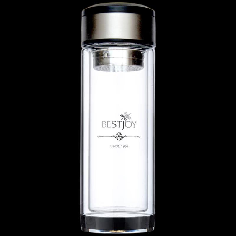 Fuguang Shixi High Borosilicate Double-Layer Glass Cup