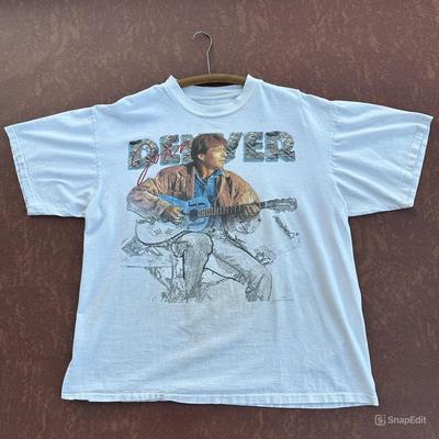Vintage 1993 John Denver Tour T-Shirt Unisex Concert Music Fan Gift All Size