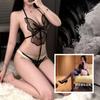 Sex Underwear Passion Temptation Mood Butterfly Hollow Free Sexy Perspective Robe Suit Women