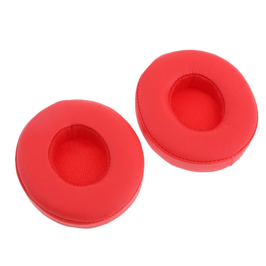 Premium Headsets Cushions Ear Pads Replacement .0 Headphone Red