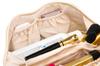 Large, travel cosmetic bag for women made of eco-leather - Peterson