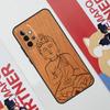 Buddha Jesus Guadalupe Wood Case For Samsung Galaxy A06 A16 A36 A56 A55 A35 A33 A53 A13 A23 A17 A54 A34 A14 A52 A32 A15