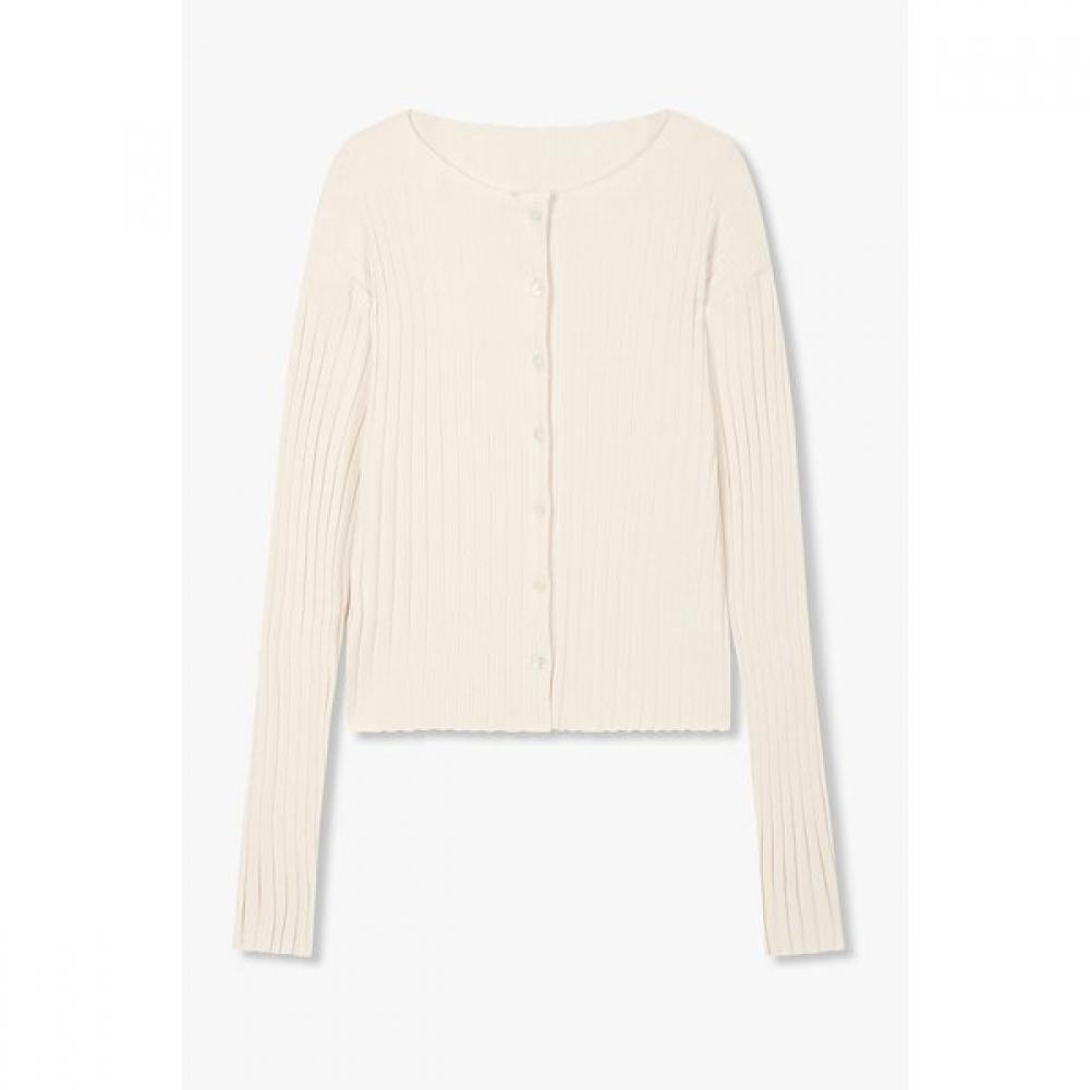 Studio Tomboy Women Lipd Two Way Cardigan 9106251202 Ivory/OS