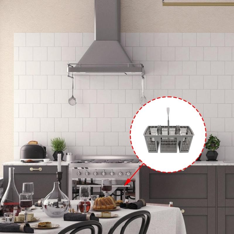 Multifuntional Dishwasher Utensil Container Plastic Cutlery Holder for Dishwasher of Various Small Kitchen Gadget
