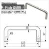 Solid 304 Stainless Steel U-Shaped Cabinet Handle