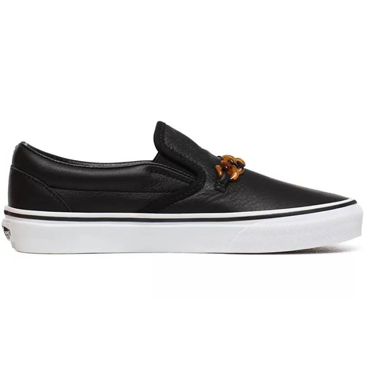 Vans Slip-On Series Comfortable Versatile Low-Top Skate Shoes Women Sneaker Black VN0A4U38WVI