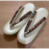 Used Zori Sandals Japanese Accessories Formal Light Green M Size